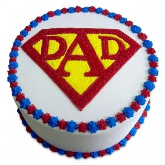 A 1 Super Dad 1 Kg Cake - Image 1