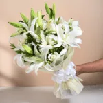 lovel white mixed flowers
