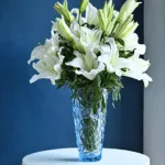 White Lilies in a Vase