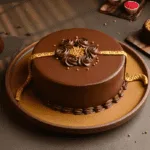 Golden Rakhi Cake in Jamshedpur